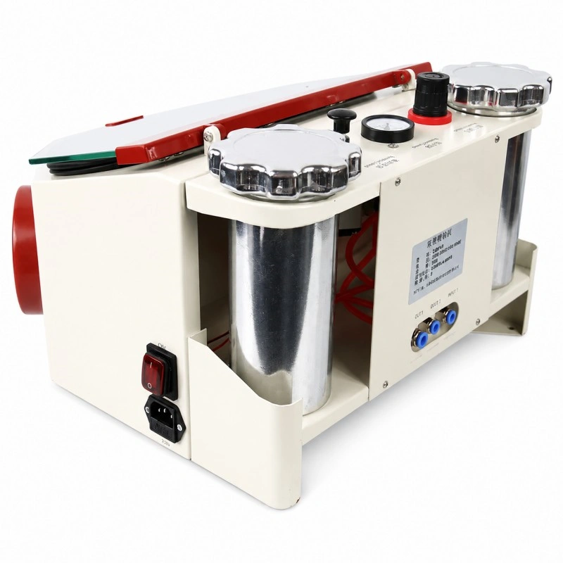Dental Laboratory Twin-Pen Sandblaster KL-SB02 (3)