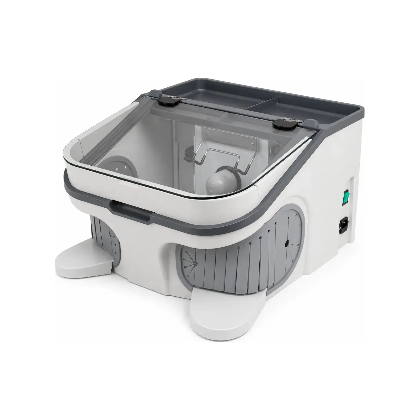 Dental Grinding Polishing Operating Box Dental Lab Dust Cover Collector Vacuum Cleaner