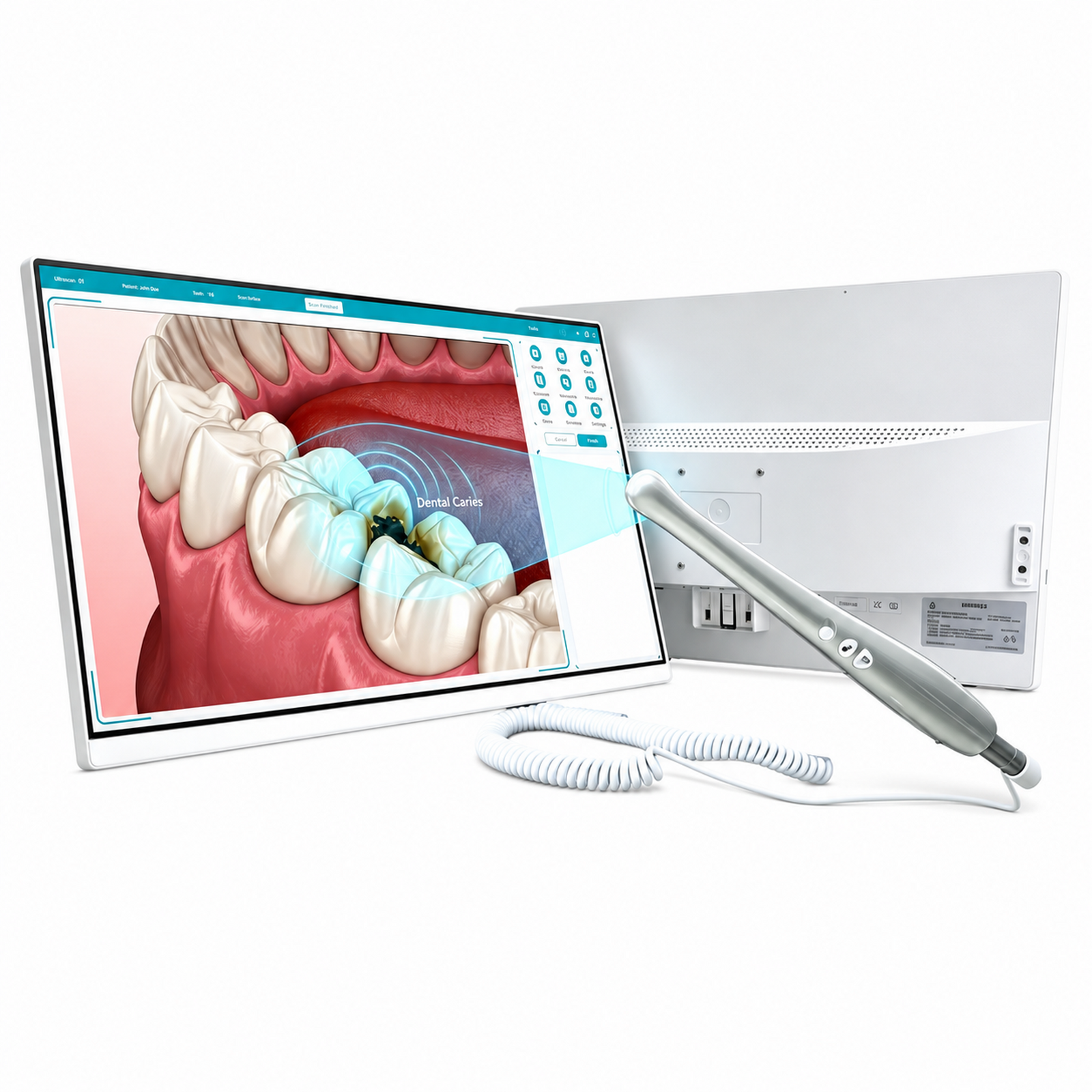 21.5" HD TOUCH SCREEN
1/4" Medical GradeHD Macro Lens
Al RecognitionOral Diseases
HD Photo & Video