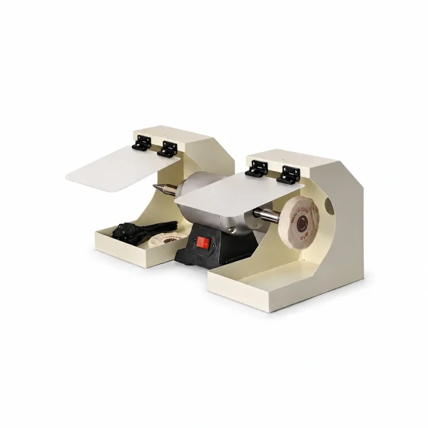 Dental Lab Polishing Lathe with Vacuum Port
